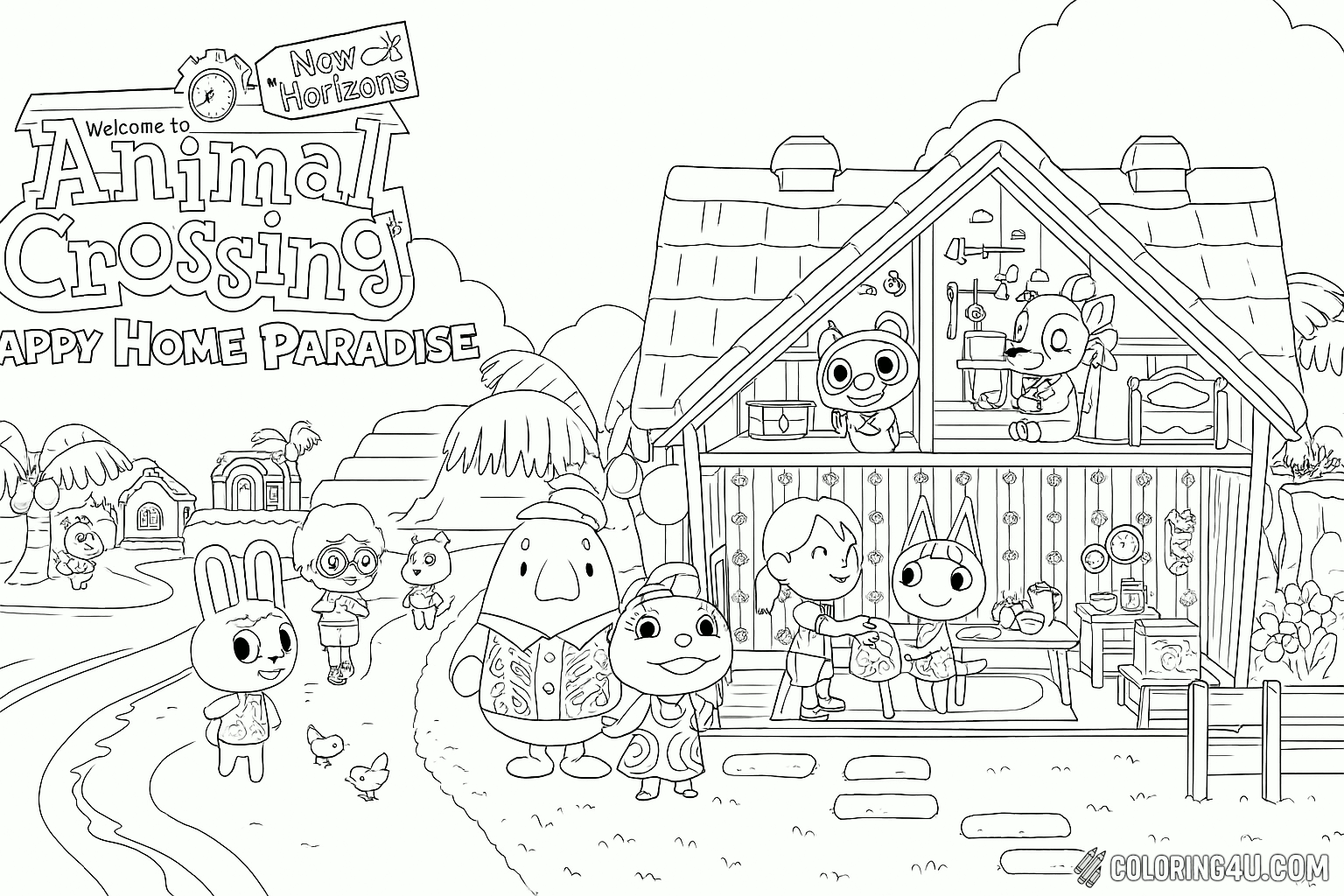 Animal Crossing Happy Home Paradise Promo