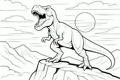 Dinosaurs Coloring Pages