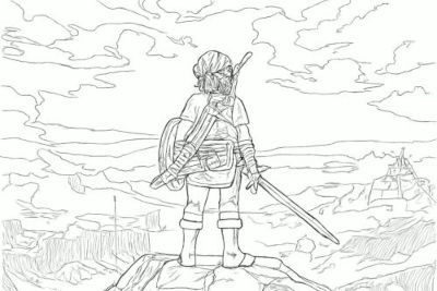 Legend of Zelda Coloring Pages