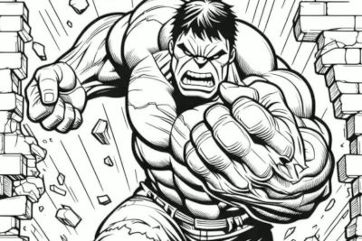 Marvel coloring pages